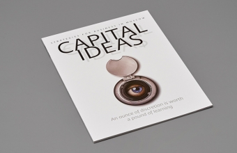 Брошюра CAPITAL IDEAS, Формат 215х290 мм, блок 96