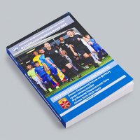 Сборник футбольной лиги Футбольная национальная лига, Формат А4, блок 210 полос, цветность 4+4 ...