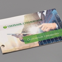 Брошюра СБЕРБАНК СТРАХОВАНИЕ, Формат А4, 48 полос
