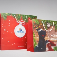 Кораблик (новогодний), Размер 120*400*120 мм, цветность 4+0