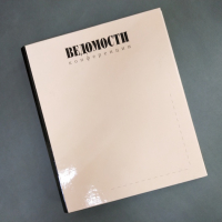 Папка на кольцах Ведомости, Папка с кольцами  – формат 180*225*45мм ...