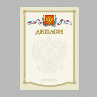 Диплом Образ, Формат А4, тиснение